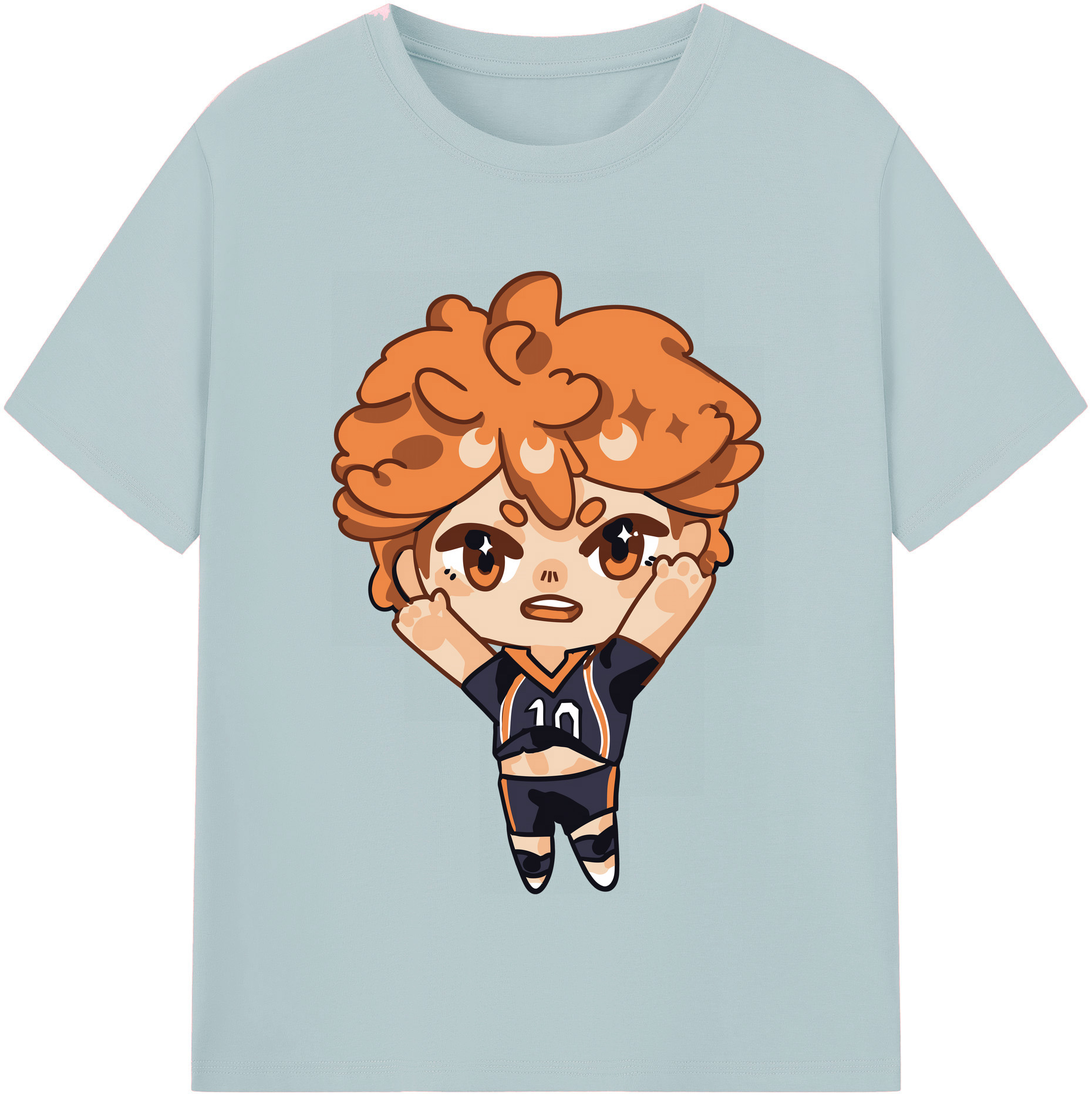 （画像用） ハイキュー!! Haikyu!! 綿100％半袖Tシャツ（フロントプリント）